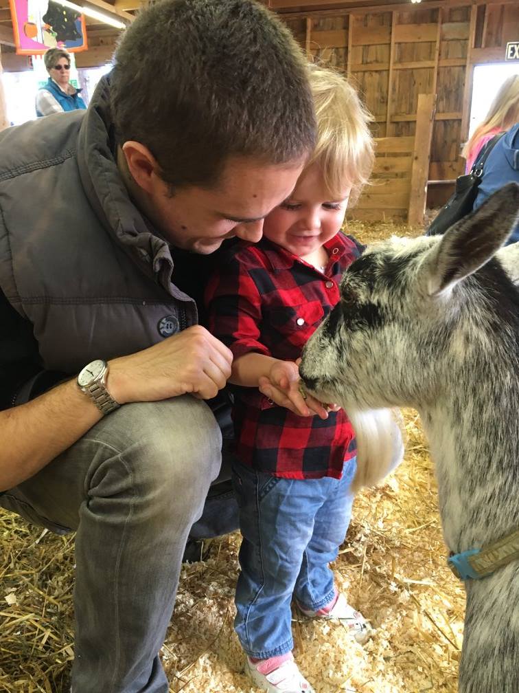 Fryeburg Agricultural Fair with children