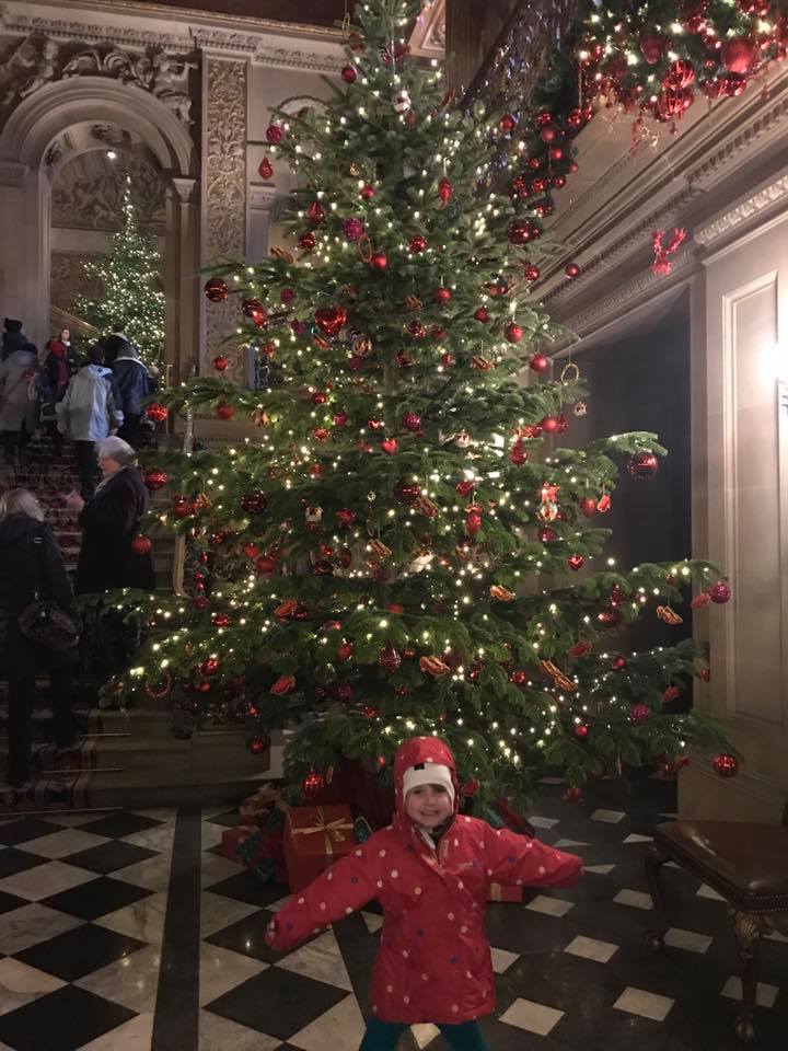 Chatsworth House Christmas tree