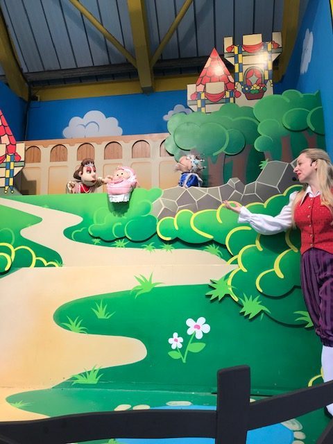 When we went to Legoland UK with Kids we watched a show at the Duplo Valley Theatre