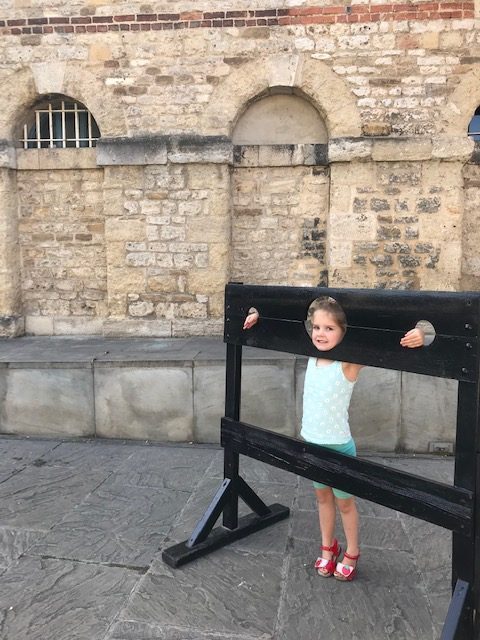 girl in the stocks 