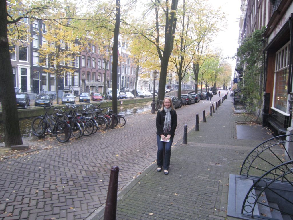 girl in Amsterdam