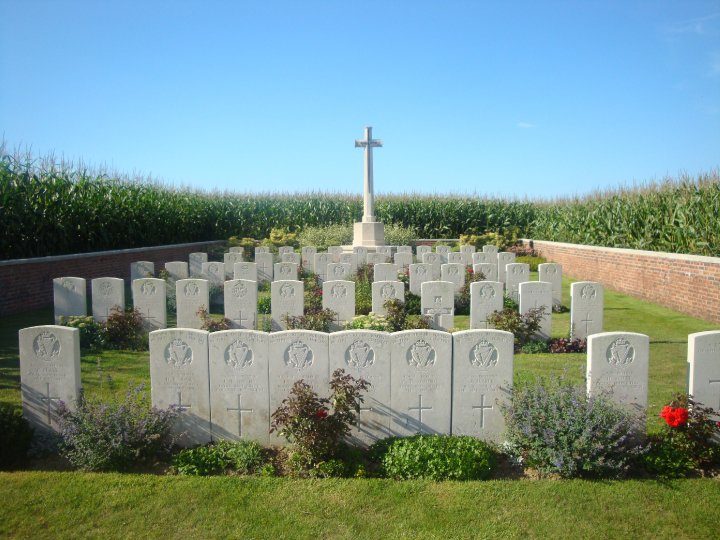 graveyard in belgium