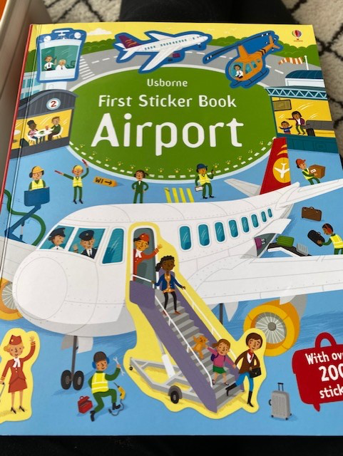 children's sticker book