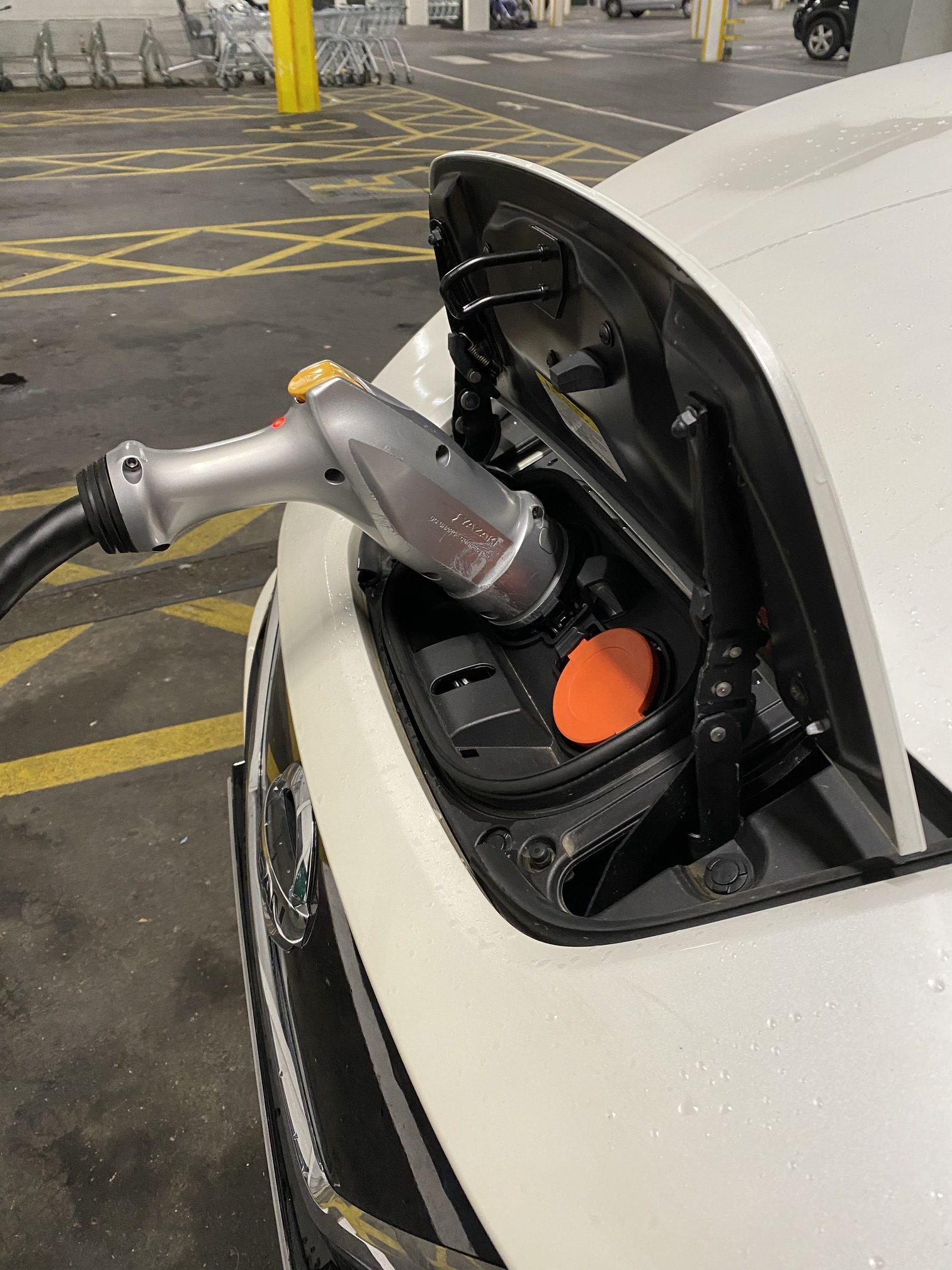 nissan leaf charging 