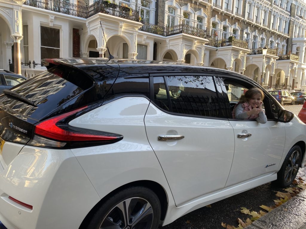 girl in car 