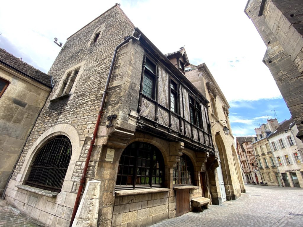 medieval houses in dijon