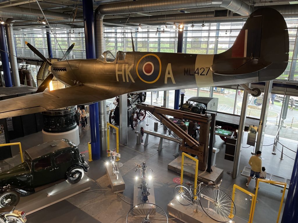 Spitfire at Think Tank Museum Birmingham 