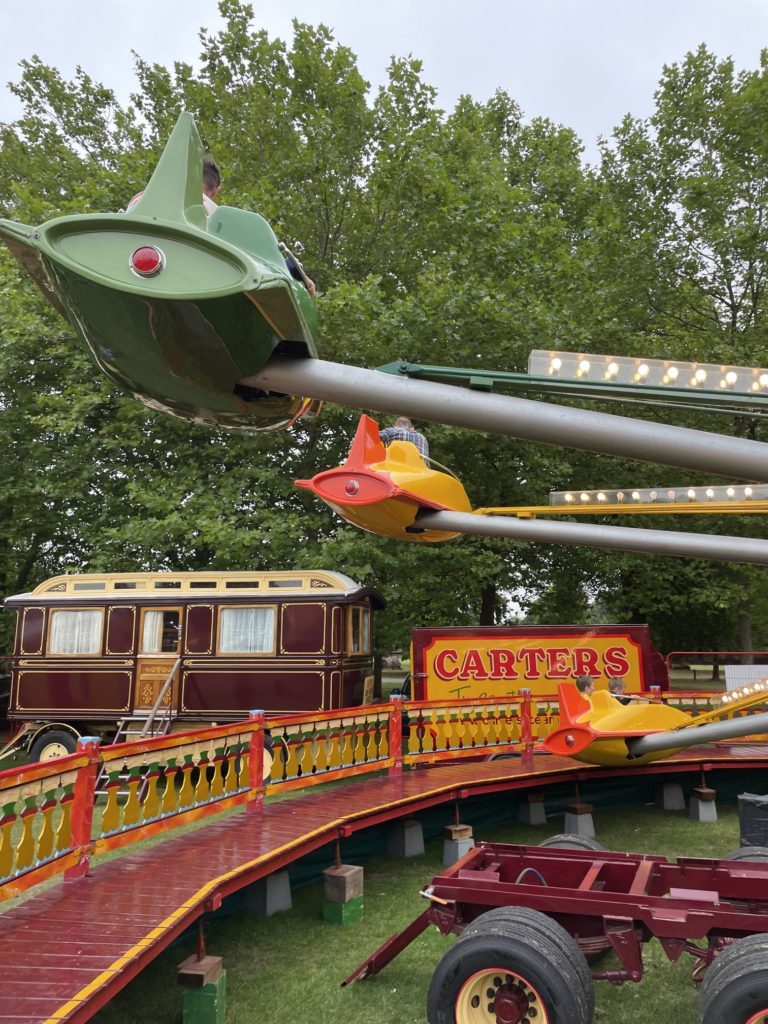 Our childrens favourite ride at carters steam fair 