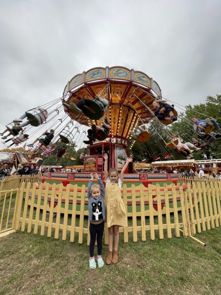 the swing ride at carters steam fair 