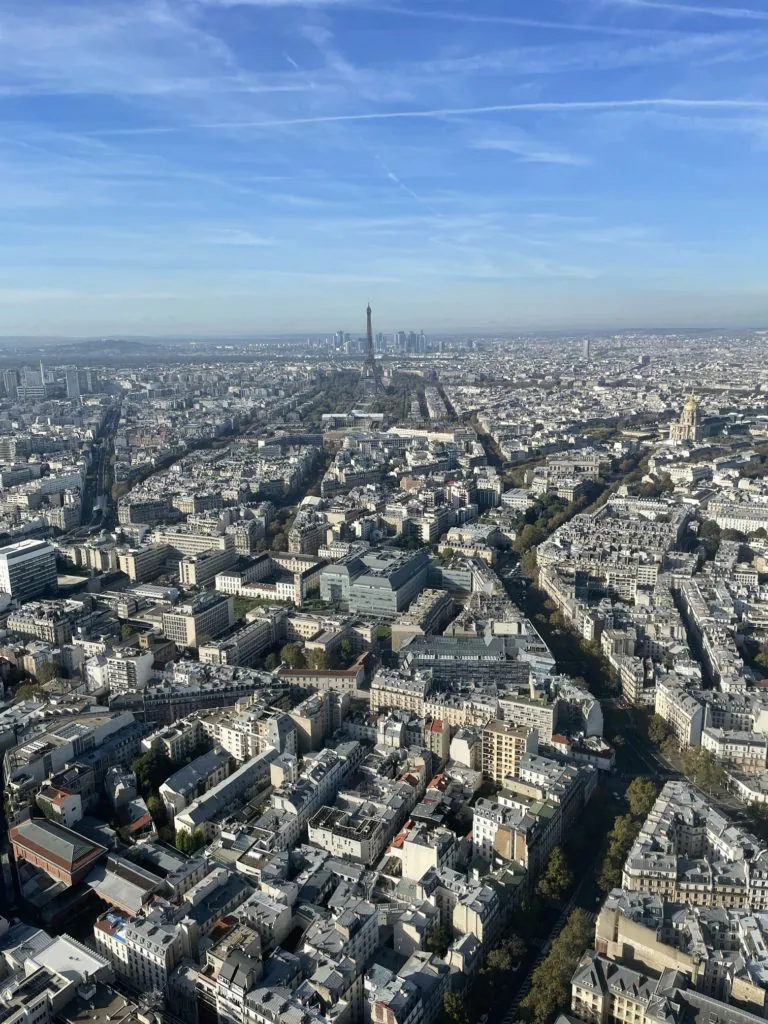 View from the Montparnasse Tower