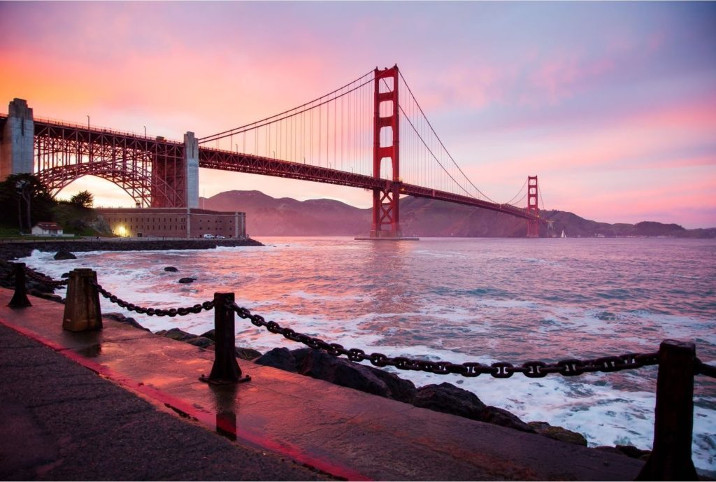 Things To Do In San Francisco. The Golden Gate Bridge 