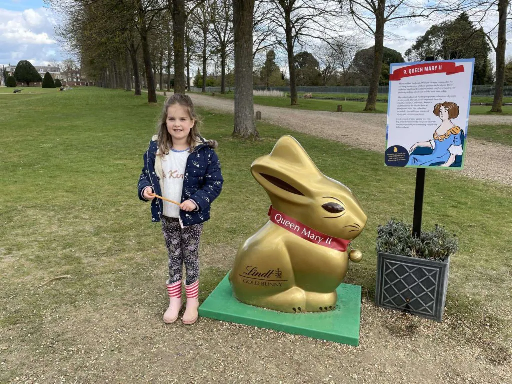 lindt bunny trail hampton court palace