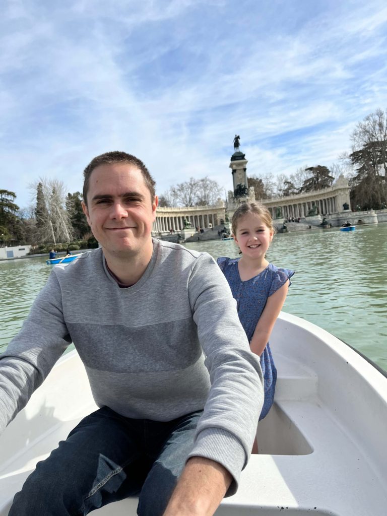 Rowing Boats at Retiro Park, Madrid