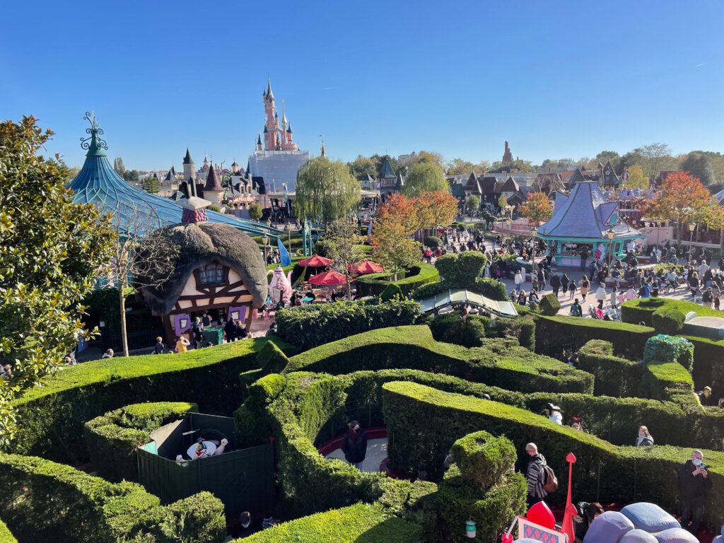 What a view, disneyland Paris 