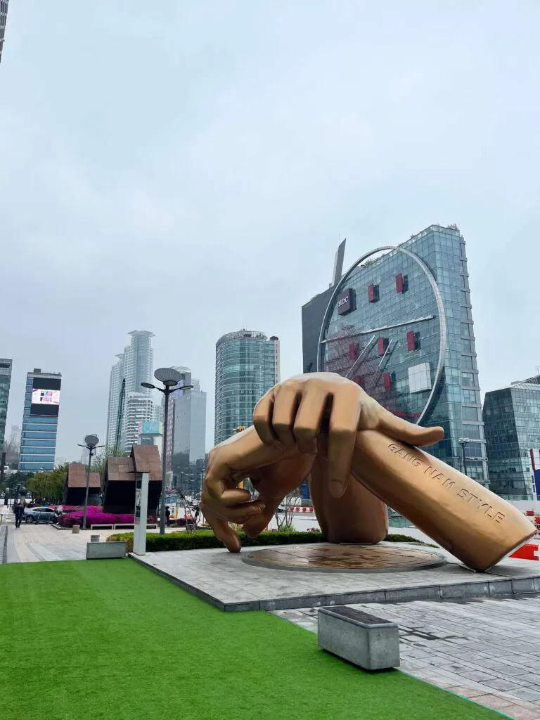 Gangnam Style Statue